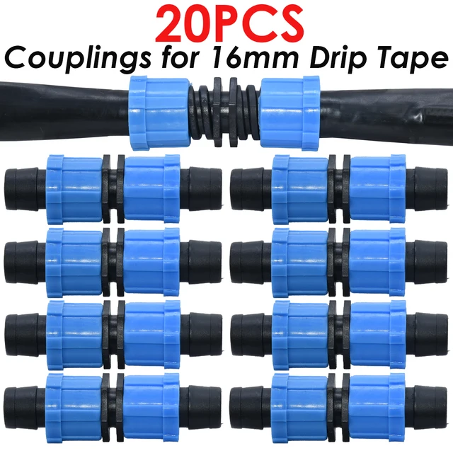 Kesla 10-20 Pc Üvegház 5/8 Mm-Es Cseppszalag Csatlakozó Gyors Az Öntöző Tömlő Javításszál-Zár Hosszabbító Ízület - Image 5