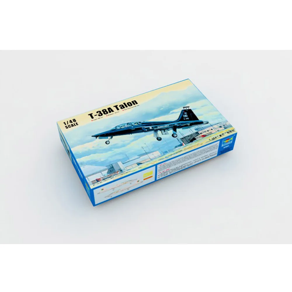 

Trumpeter 02852 1:48 Scale US T-38A Talon Trainer Fighter Plane Airplane Aircraft Toy Plastic Assembly Model Kit