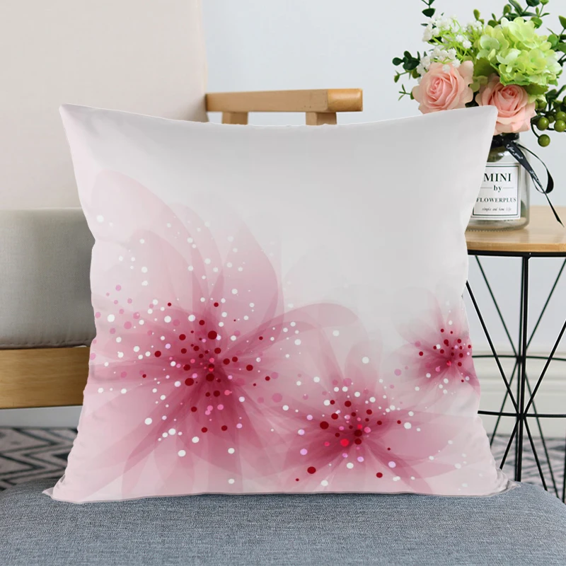 Новое поступление красивый розовый цветок декоративная Свадебные наволочки на подушку индивидуальный подарок для(с одной стороны) наволочки с принтом - Цвет: 3