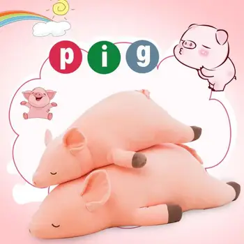 

Cartoon Pig Fashion Simulated Pig Model Dolls Princess Toys for Children Household Stuffed Animals Plush Supplies
