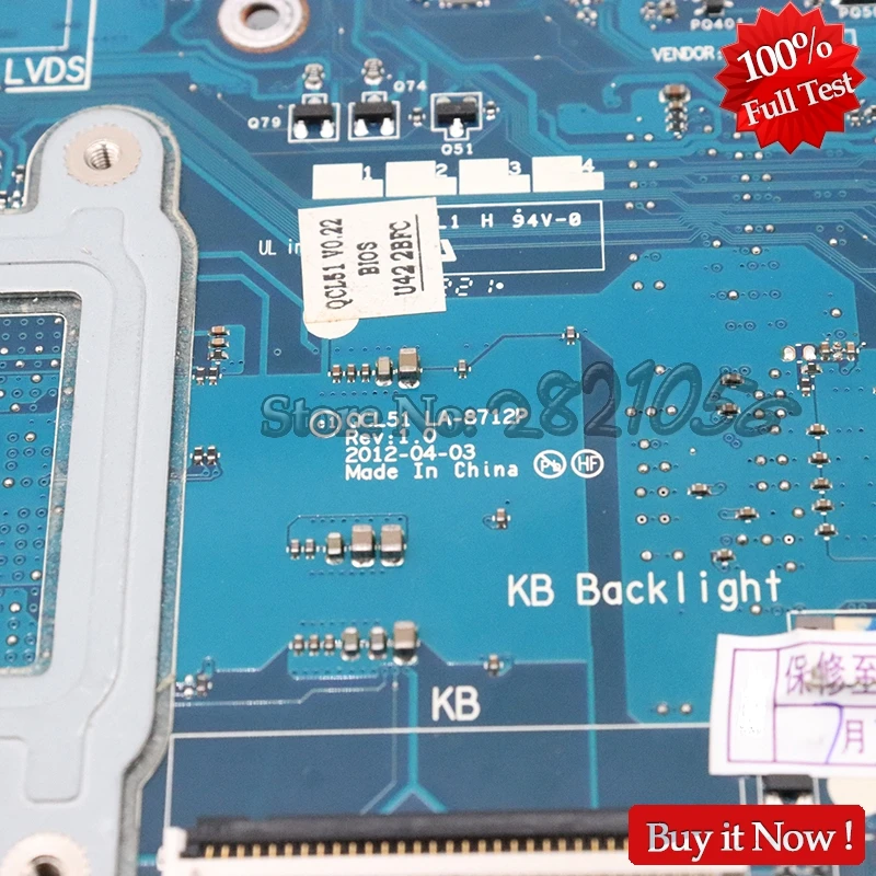 NOKOTION для HP Pavilion M6 M6-1000 материнская плата для ноутбука 687229-001 la-8712p разъем FS1 A70M hd7670m DDR3