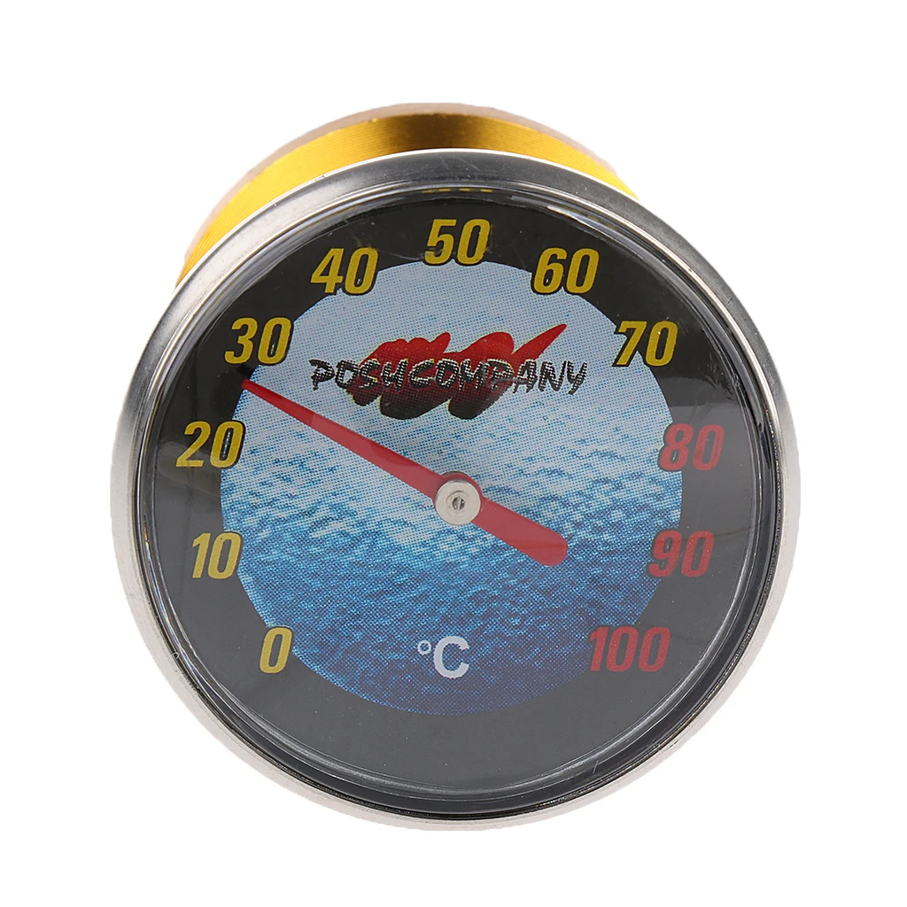 Mini Motorcycle Oil Tank Dipstick +Temperature Gauge For 125cc Dirt Pit Bike ATV
