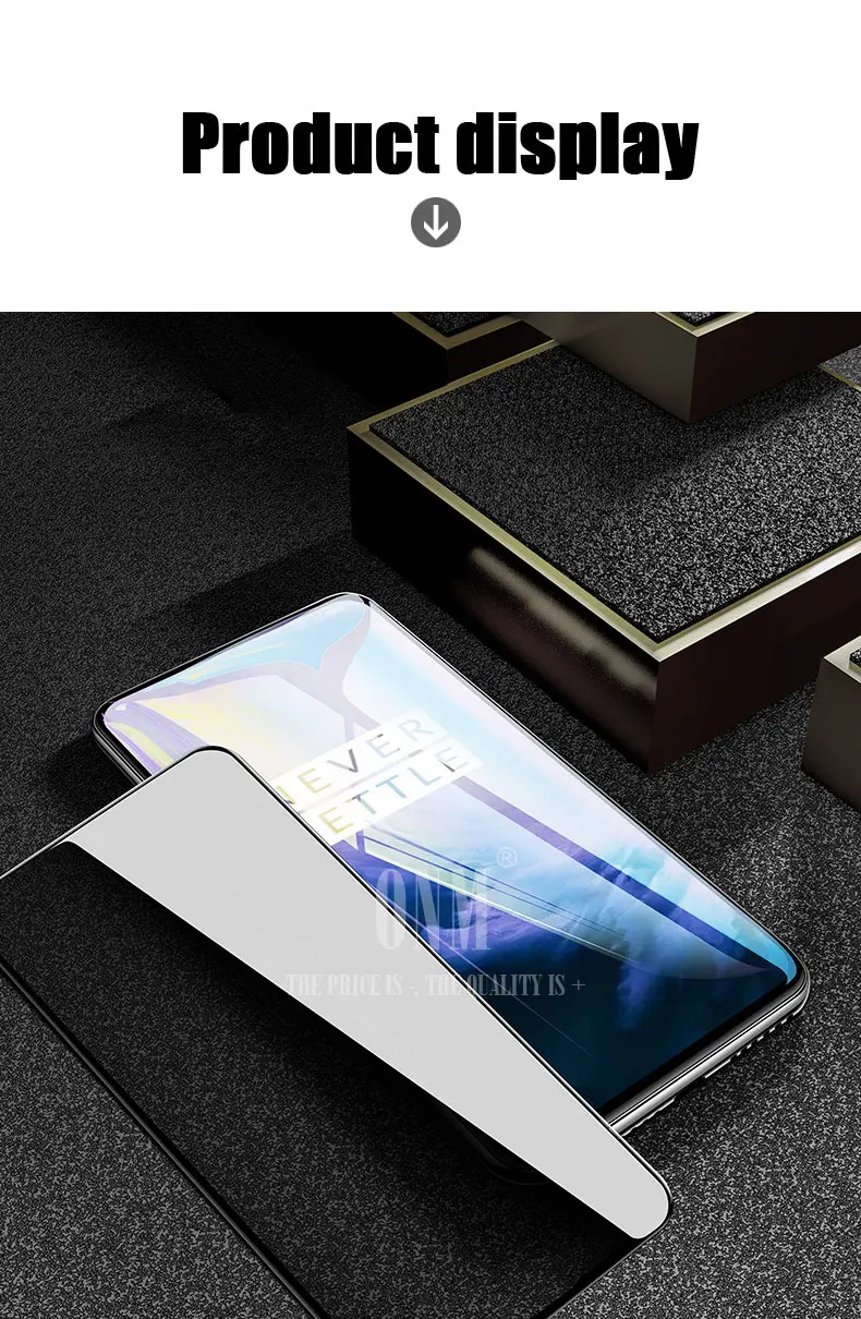 Анти шпионское закаленное стекло для OnePlus 7 полное покрытие Защита экрана для OnePlus 7T защита конфиденциальности Закаленное стекло пленка