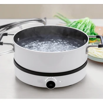 

Induction cooker matching boiler soup pot hot pot Intelligent induction cooker Household one-Integration pot 1PC