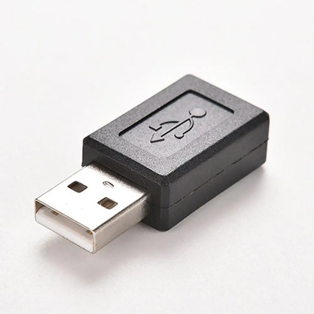 Переходник с USB 2 0 A папа на Micro B мама M/F Штекерный Конвертер Коннектор адаптер