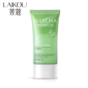 

Matcha Facial Exfoliator Face Scrub Removal Natural Organic Face Peeling Exfoliating Gel Moisturizes Face Scrub Exfoliante Cream