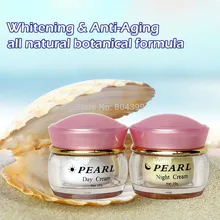 Жемчужное отбеливание и против старения против морщин крем для лица Уход за кожей