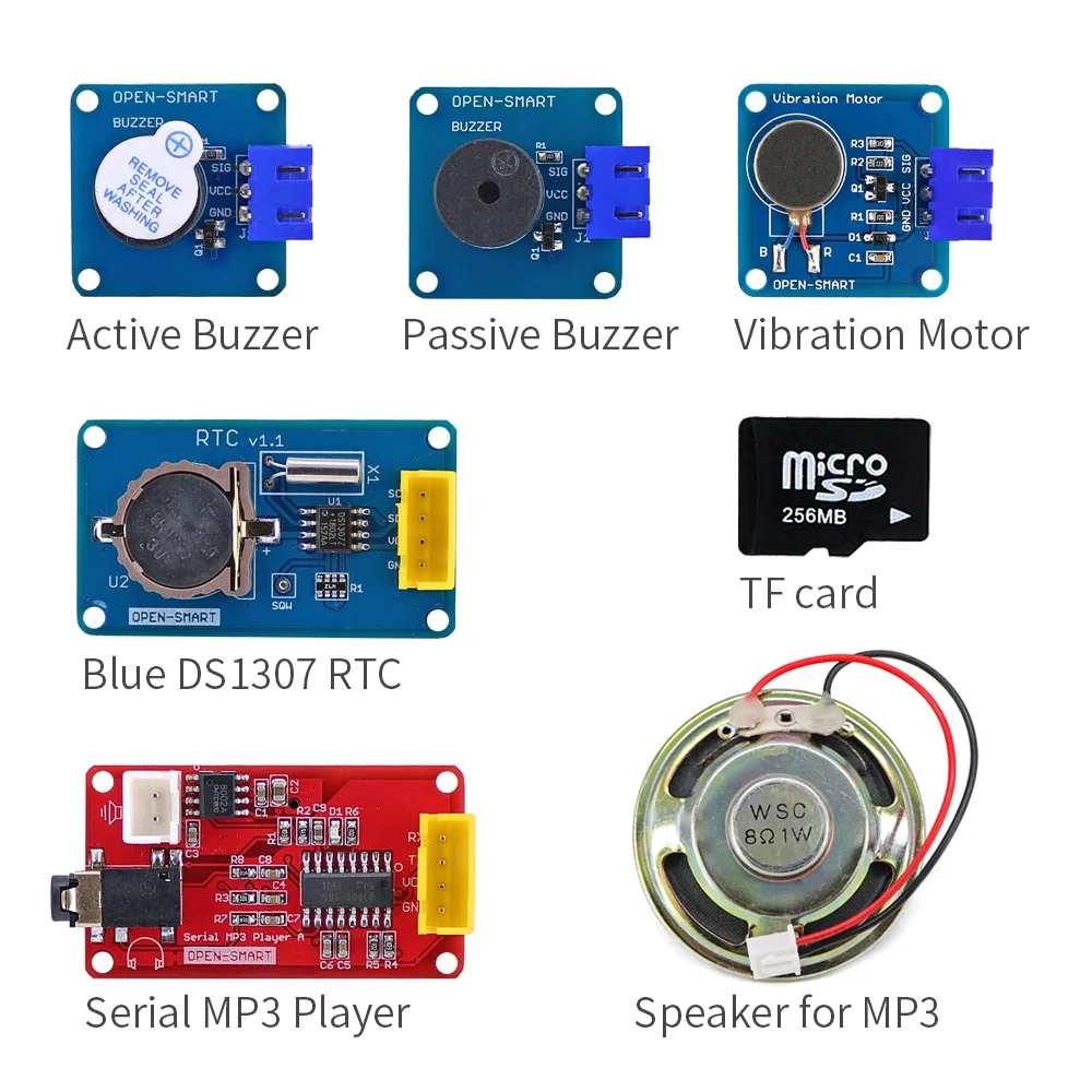 Easy Starter Kit plug цветной XH 2 54 мм комплект датчика сокета с MP3 RTC модуль температуры для