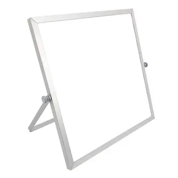

Magnetic Erasable Whiteboard Desktop Double Sided Message Board Stand Mini Easel