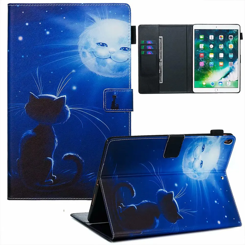 Чехол для планшета iPad Pro 10 5 &quot2019 мультяшный цветной рисунок из искусственной
