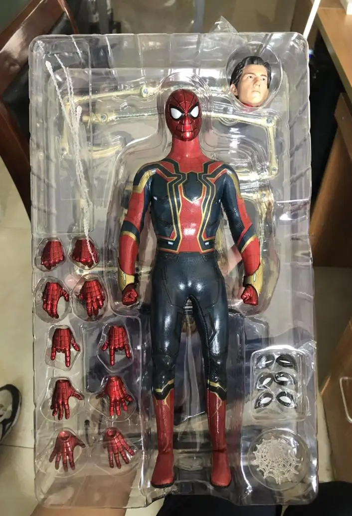 Marvel Мстители Железный Паук BJD Человек-паук HC фигурка супергероя модель игрушки