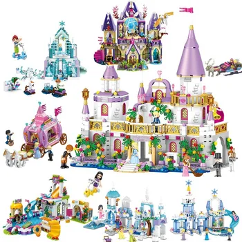 

Prince Royal Carriage Kids Favorite Girl Friends Series Blocks Lepining Friends Model Building Blocks Bricks Children Toys