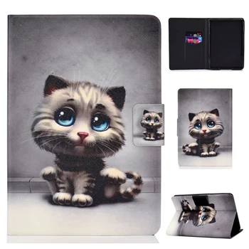 

Stand Case For Amazon all new kindle case 2019 Relaese Shell Elephant Fox Bufferfly Bird Pattern Fundas Capa Cover