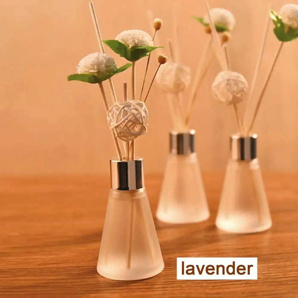 

34 No-fire Rattan Aromatherapy Lavender Rose Sea Lily Lemon Diffusers Household Bathroom Rattan Glass Bottle