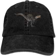 TSDFCMen Женская хлопковая джинсовая бейсбольная кепка с динозавром, регулируемая уличная Кепка