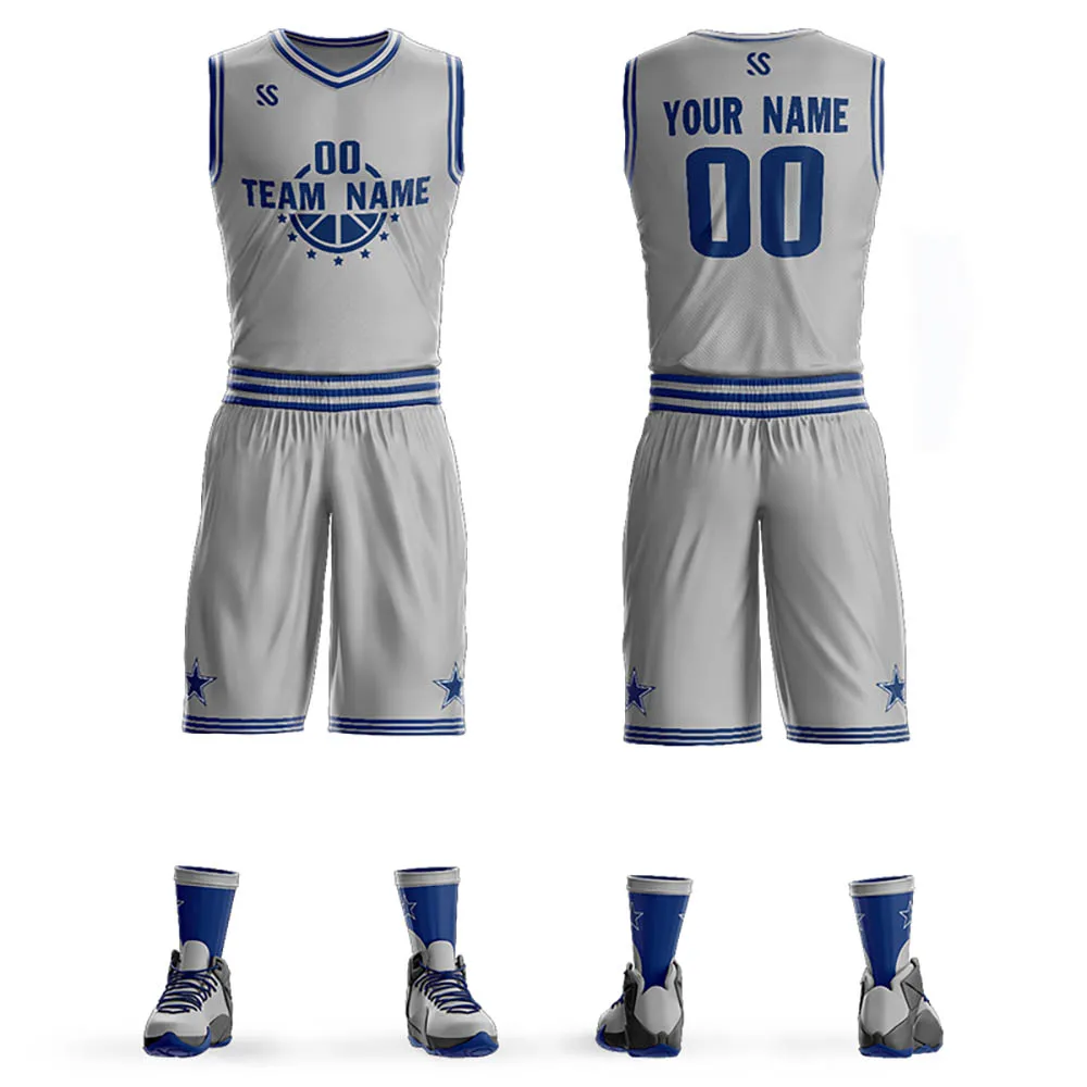 Men Youth Cheap College Basketball Jerseys Kids Breathable Custom