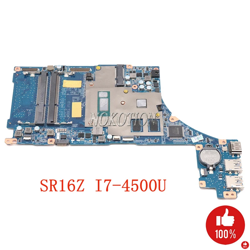 Материнская плата NOKOTION DA0FI3MB8D0 для ноутбука SONY серии SVF15N SR16Z стандартный ЦПУ GT735M