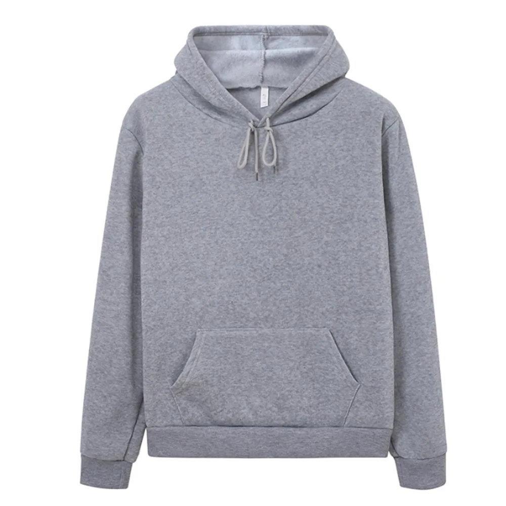 

Hoodies Women Sweatshirt Casual Solid Colors Velvet Thickening Warm Tops 2020 Winter Long Sleeve Oversized Pullover With Pocket