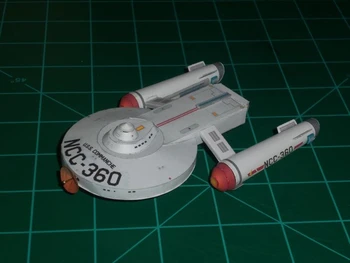 

3D Paper Model Star Trek-USS Comanche HD Drawing Model DIY Manual Pressure Reduction Toy