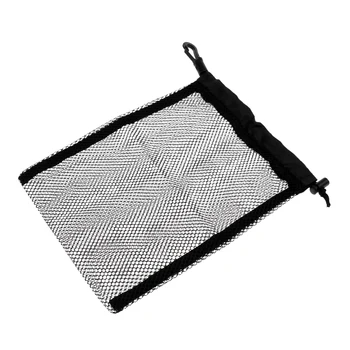 

2 Pieces Mesh Drawstring Bag For Scuba Diving Gear Fins Mask Swim 9"x6.5"