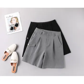 

Women Short Pant Hot Pants Casual Loose Shorts Beach Girl High Waist Short Trousers Lady 2020