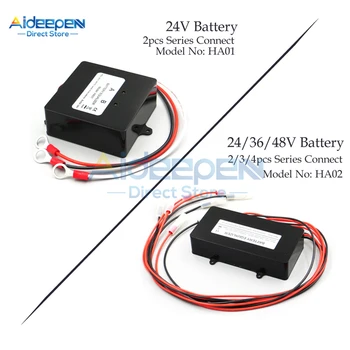 

24V 48V Solar System Battery Equalizer Battery Balancer Charger Controller HA01 HA02 for Lead Acid Battery Bank System Black
