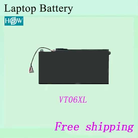 11,1 В 86Wh VT06XL Аккумулятор для ноутбука HP Envy 17T-3000 серии аккумулятор