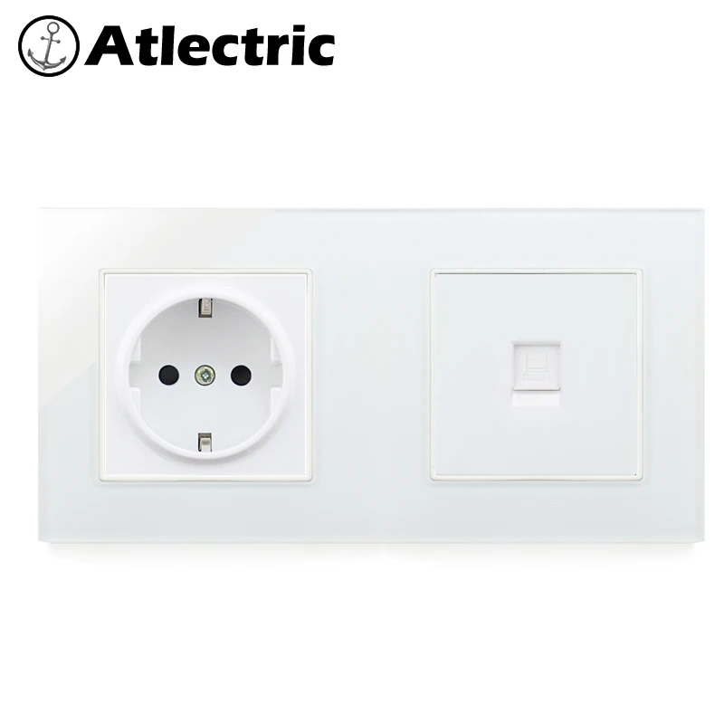 atlectric de plugue padrao da ue parede 04