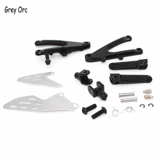 Details about   Front Rider Footrests Bracket Foot Pegs For YAMAHA YZF R1 YZF-R1 2004 2005 2006