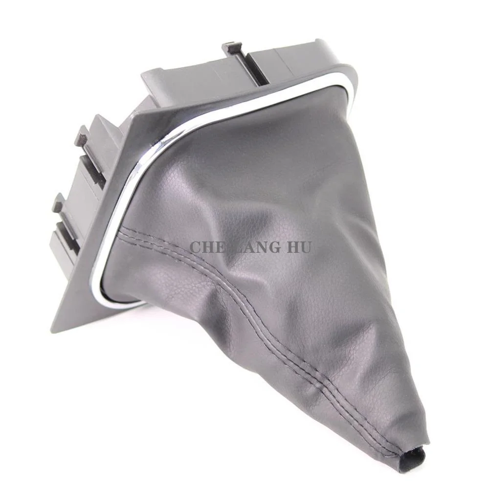 Для volkswagen VW EOS 2006 2007 2008 2009 2010 2011 авто-Стайлинг Шестерни рукоятка рычага переключения передач кожаные ботинки со вставками