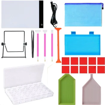 

DIY Diamonds Painting Stitche Pen Tools And Accessories Diamond Cross Stitch Kits With Diamond Embroidery Storage Boxes Bag 2020