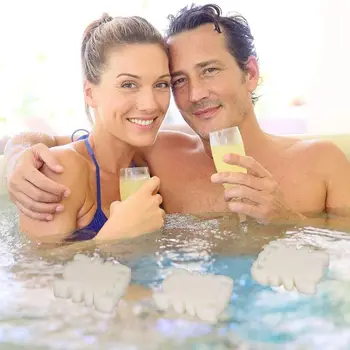 

2020 New 10pcs Spider Oil Absorbing Sponge with 50pcs Test Strips for Swimming Pool Tub