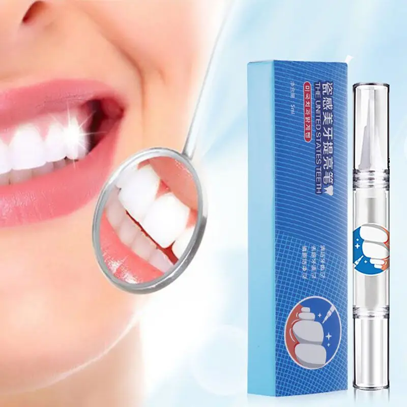 New Teeth Whitening Pen Remove Yellow Teeth Cigarette Dental Plaque Brighten Teeth Cleaning Oral Hygiene