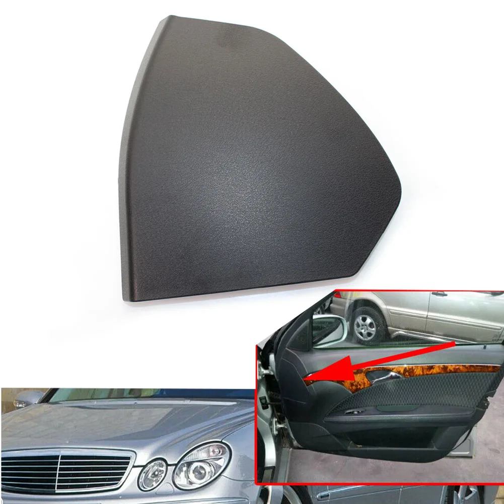 

Черная защитная крышка передней правой двери автомобиля, обшивка ABS для Mercedes Benz E-Class W211 2003 2004 2005 2006 2007 2008 2009