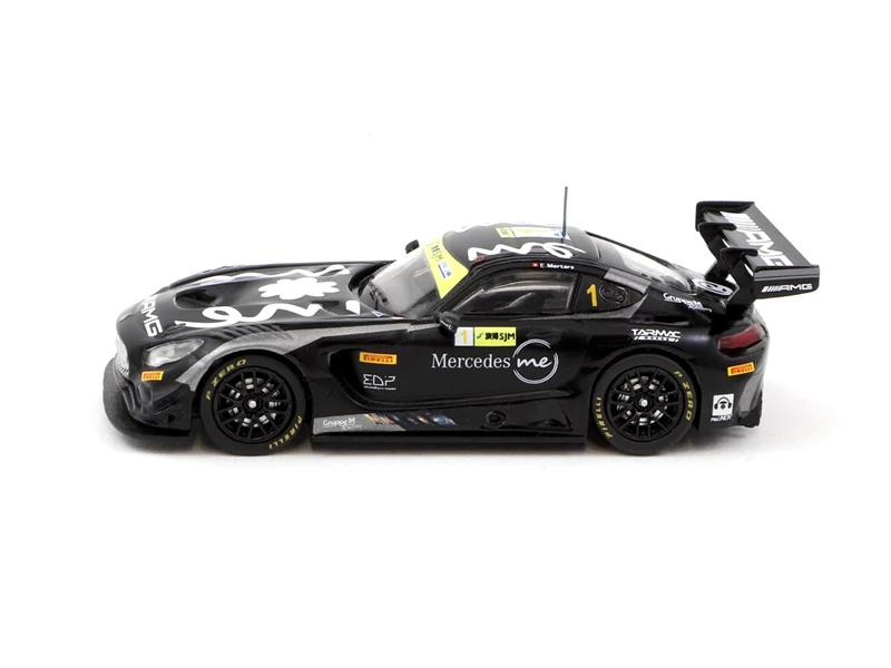 Tarmac работает 1: 64 AMG GT3 Macao GT#01 гоночный литой модельный автомобиль