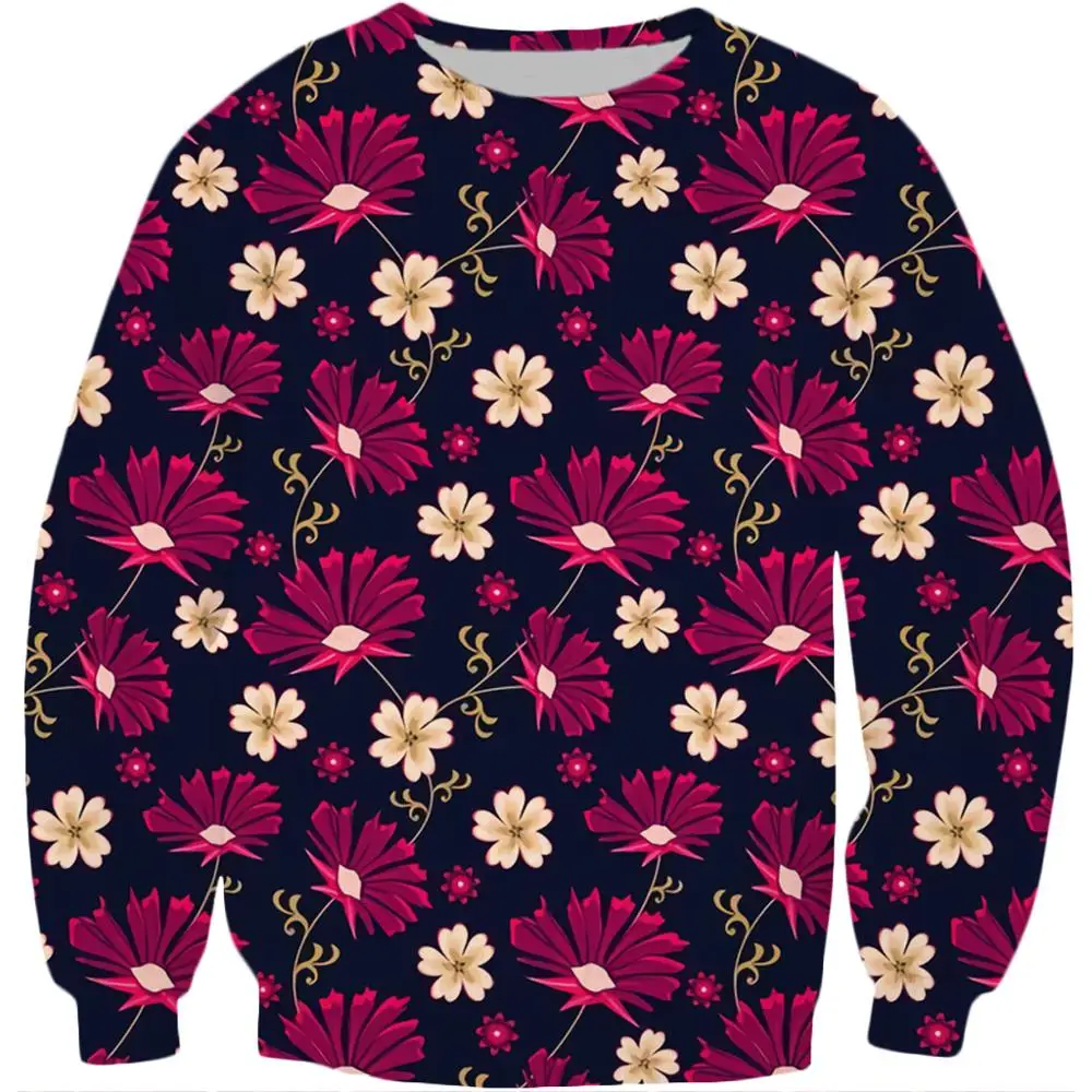 Rose / Peony Flower 3d All Over Printed Sweatshirt For Men/women Harajuku  Floral Long Sleeve Sweater Casual Pullover Xs-7xl - Hoodies & Sweatshirts -  AliExpress
