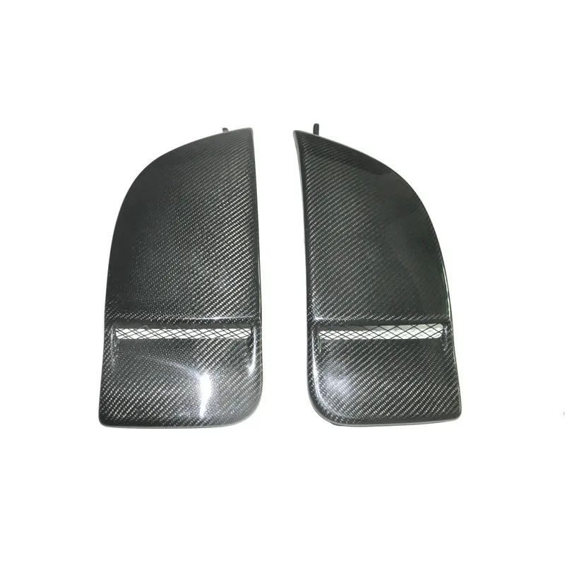 

Carbon Fiber Glossy Driving Front Fog Light Lamp Trim Bumper Bezel Cover Caps Body Kit Fit For Subaru Impreza WRX STi 2004-2005