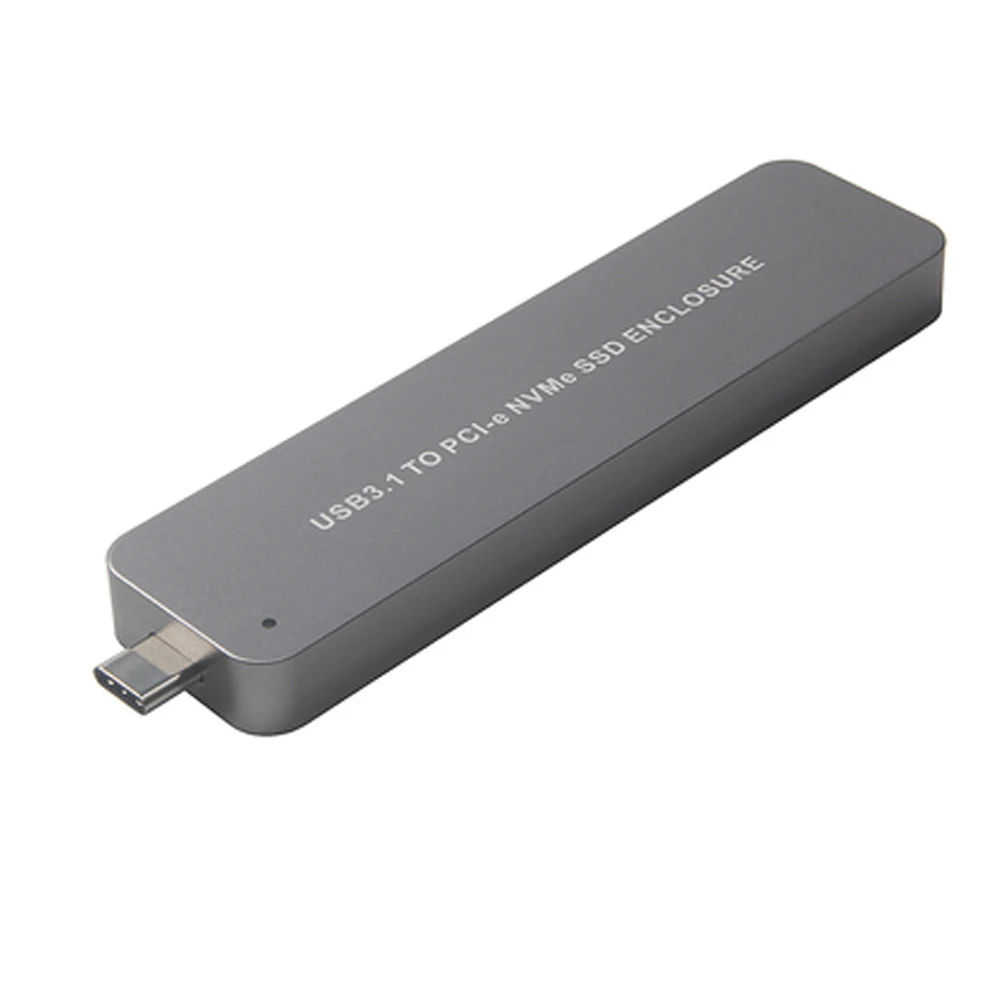 Корпус для жесткого диска USB3.1 Тип C SSD чехол/корпус/коробка/адаптер NVME M.2 SSD USB адаптер внешний жесткий диск SSD M2 корпус/Чехол M.2 для 2242 2260 2280