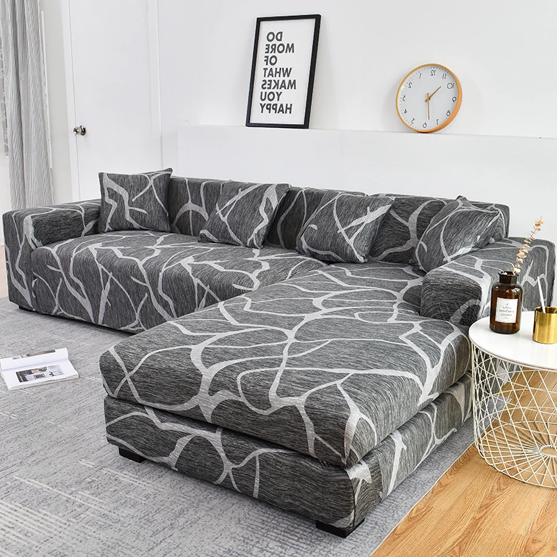 sofa cover elastic couch cover sectional chair cover It needs order 2pieces sofa cover if your sofa is corner L-shape sofa 6
