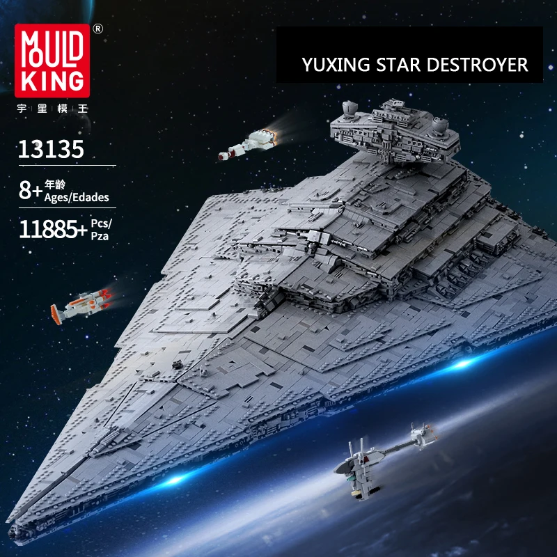 11885 шт. строительные блоки звезда игрушки Wars кирпичи имперский Разрушитель