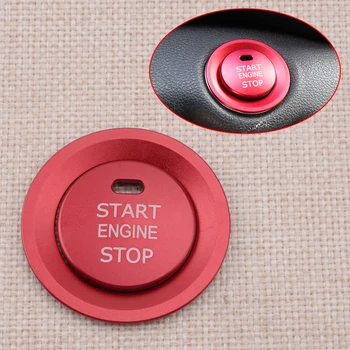 

Engine Start Stop Switch Button Cover Trim Fit for Hyundai Elantra 2017 2018 2019 2020 Red
