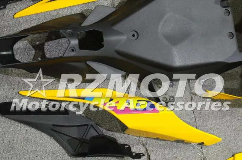 Литьевая форма) ABS Полный обтекатели комплект подходит для YAMAHA YZF-R1 15 16 r1 Акула желтый