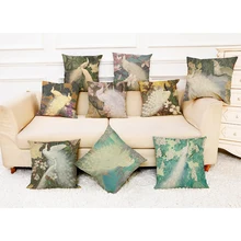 

Cartoon Pillow Cover Home Decoration Christmas Throw Pillow Cover Cotton Linen Sofa Cushion Cover Throw Pillows for Couch