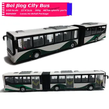 

1/50 Scale Car Model Toys BEI JING City Bus Sound&Light Diecast Metal Car Model Toy For Children,Gift