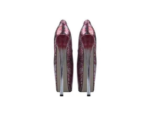 LLXF/туфли для трансвеститов zapatos mujer; пикантные туфли на шпильке 22 см; классические женские свадебные туфли-лодочки на платформе; большие размеры 34-45, 46, 47