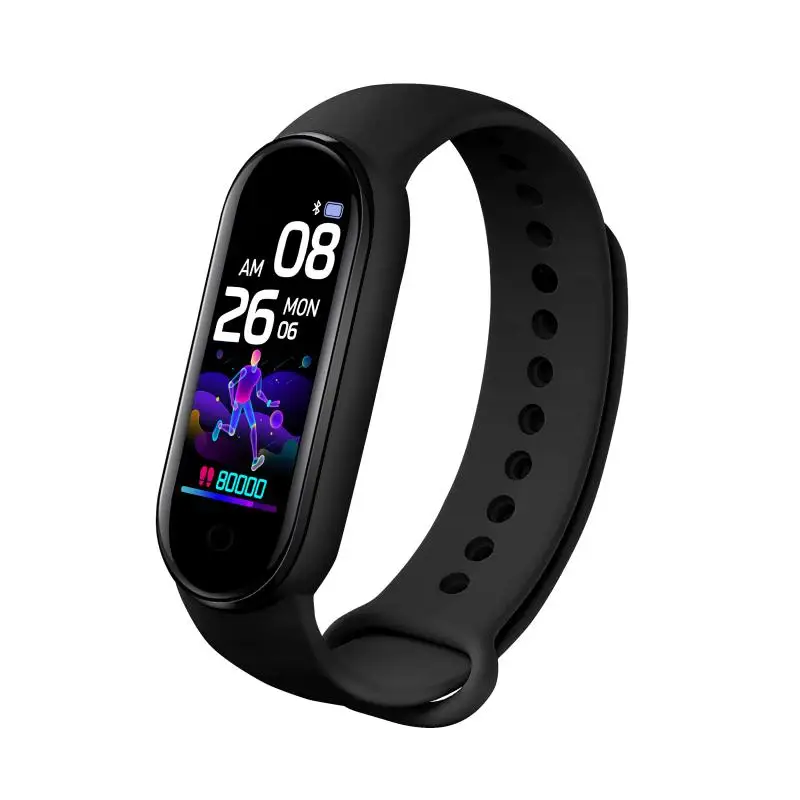 M5 Smart Bracelet Men Fitness Smart Wristband Women Sports Tracker Smartwatch Play Music Bracelet Support For Adriod IOS