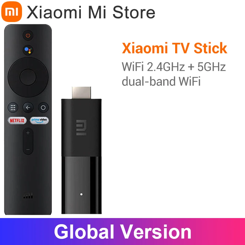 Xiaomi Tvボックス Android 9 0 1080p Hdmi 1gb Ram 8gb Rom Bluetooth 4 2 ミニtvドングル Wifi Googleアシスタントを備えたグローバルバージョン Smart Remote Control Aliexpress
