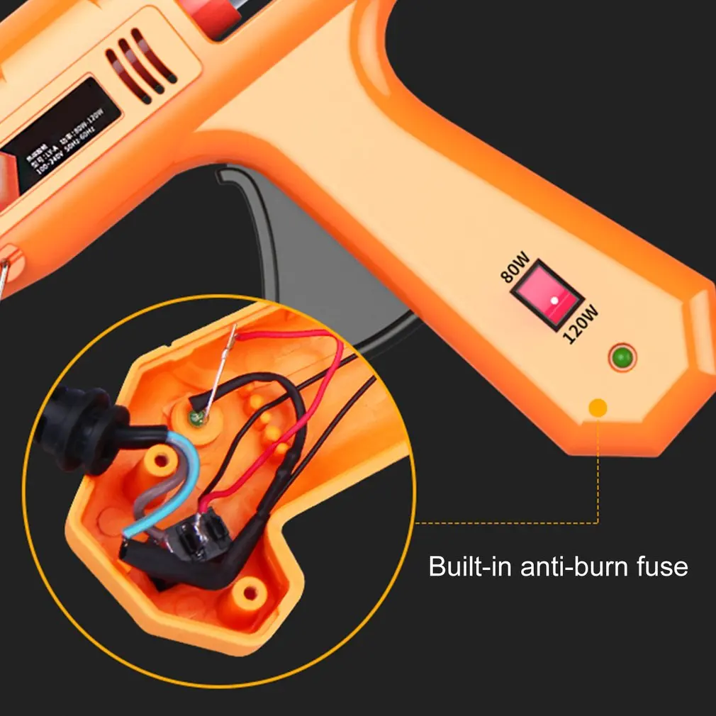 50 Вт термоплавкий клеевой пистолет для DIY ручной работы, инструменты для ремонта игрушек, электрические термоклеевые пистолеты, тепловые пистолеты с клеевыми палочками