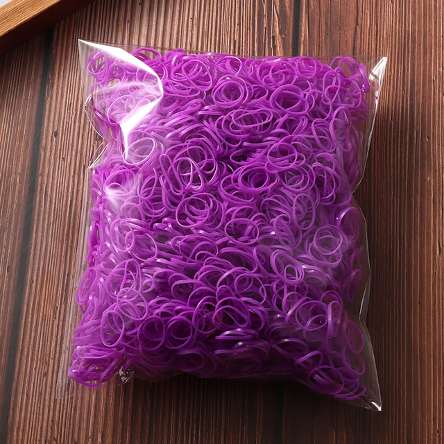 2000pcs Girls Hair Bands Hair Accessories Nylon Rubber Band Elastic Headband Children Ponytail Gum Holder Bands Kids Ornaments opp bag-12