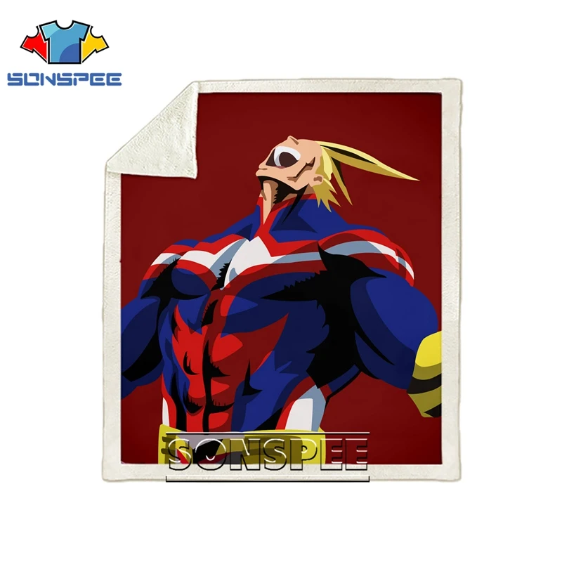 16 Диван Постельные принадлежности с рисунком автомобиля My hero Academy Boku no hero офис Harajuku набивное одеяло покрывало для путешествий мягкое детское одеяло для прогулок - Цвет: 16